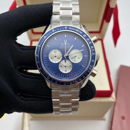 Omega Seamaster Blue dial / Chronograph / luxury Omega watches for Men's- 44mm -Replica watches
