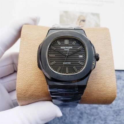 Patek Philippe Black stainless steel strap Automatic Movement -Replica watches